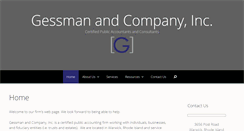 Desktop Screenshot of gessmanco.com