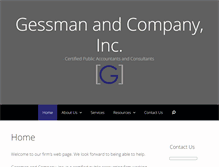 Tablet Screenshot of gessmanco.com